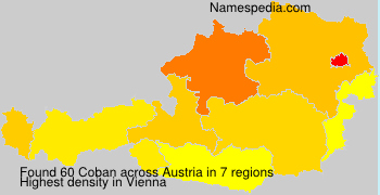 Surname Coban in Austria Surname Coban in Austria