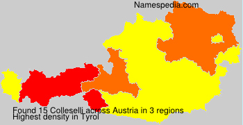 Surname Colleselli in Austria Surname Colleselli in Austria