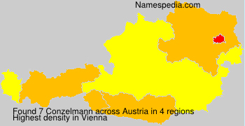 Surname Conzelmann in Austria Surname Conzelmann in Austria