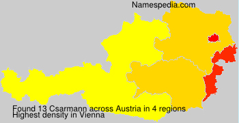 Surname Csarmann in Austria Surname Csarmann in Austria