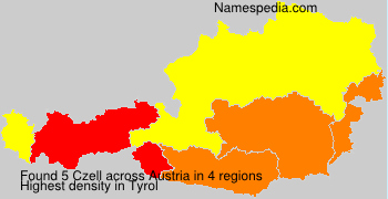 Surname Czell in Austria Surname Czell in Austria
