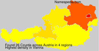 Surname Czurda in Austria Surname Czurda in Austria