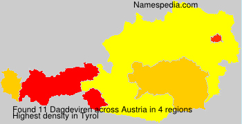 Surname Dagdeviren in Austria Surname Dagdeviren in Austria