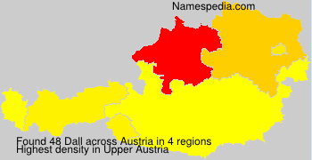 Surname Dall in Austria Surname Dall in Austria