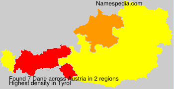 Surname Dane in Austria