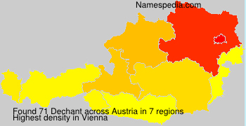 Surname Dechant in Austria Surname Dechant in Austria