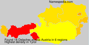 Surname Delacher in Austria Surname Delacher in Austria
