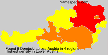 Surname Dembski in Austria Surname Dembski in Austria