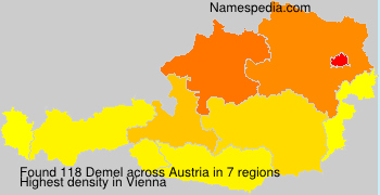 Surname Demel in Austria Surname Demel in Austria