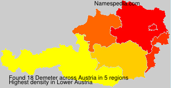 Surname Demeter in Austria Surname Demeter in Austria