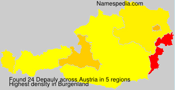 Surname Depauly in Austria Surname Depauly in Austria
