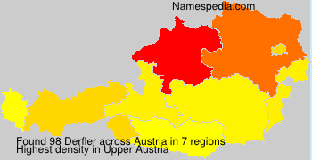Surname Derfler in Austria Surname Derfler in Austria