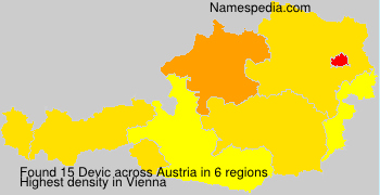 Surname Devic in Austria Surname Devic in Austria