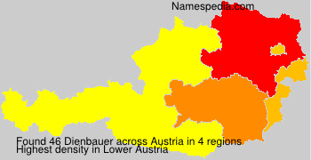 Surname Dienbauer in Austria Surname Dienbauer in Austria