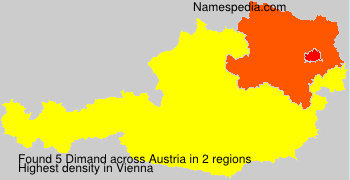 Surname Dimand in Austria Surname Dimand in Austria