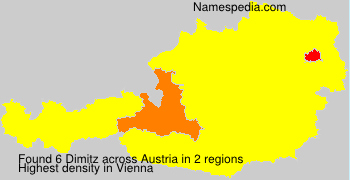 Surname Dimitz in Austria Surname Dimitz in Austria