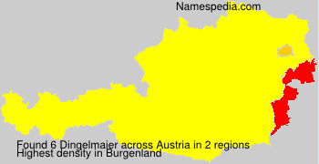 Surname Dingelmaier in Austria Surname Dingelmaier in Austria