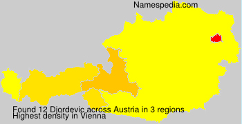 Surname Djordevic in Austria Surname Djordevic in Austria