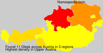 Surname Dlesk in Austria
