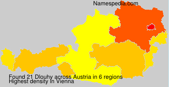 Surname Dlouhy in Austria