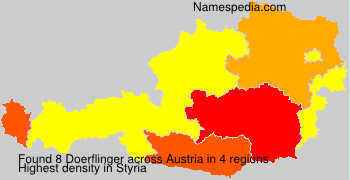 Surname Doerflinger in Austria Surname Doerflinger in Austria