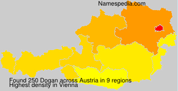 Surname Dogan in Austria Surname Dogan in Austria