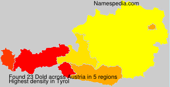 Surname Dold in Austria Surname Dold in Austria