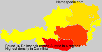 Surname Dolinschek in Austria Surname Dolinschek in Austria