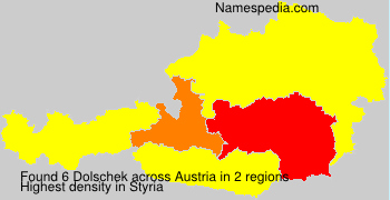 Surname Dolschek in Austria Surname Dolschek in Austria