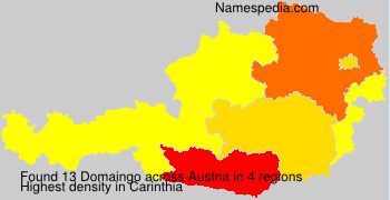 Surname Domaingo in Austria Surname Domaingo in Austria