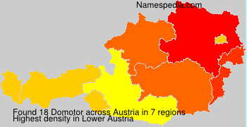 Surname Domotor in Austria Surname Domotor in Austria