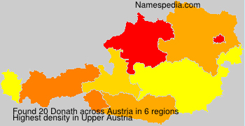 Surname Donath in Austria Surname Donath in Austria