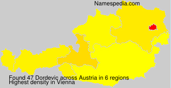 Surname Dordevic in Austria Surname Dordevic in Austria