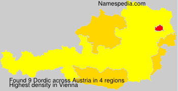 Surname Dordic in Austria Surname Dordic in Austria