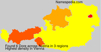 Surname Dore in Austria Surname Dore in Austria