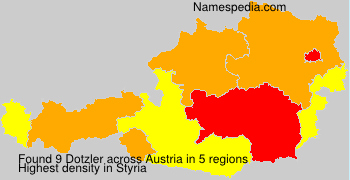 Surname Dotzler in Austria Surname Dotzler in Austria