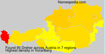 Surname Dreher in Austria Surname Dreher in Austria