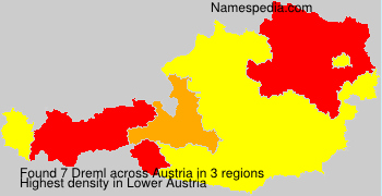 Surname Dreml in Austria Surname Dreml in Austria