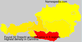 Surname Dreschl in Austria Surname Dreschl in Austria