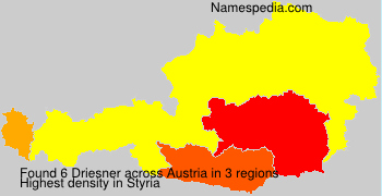 Surname Driesner in Austria Surname Driesner in Austria
