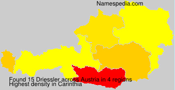 Surname Driessler in Austria Surname Driessler in Austria