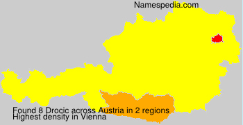 Surname Drocic in Austria Surname Drocic in Austria