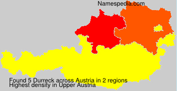 Surname Durreck in Austria Surname Durreck in Austria