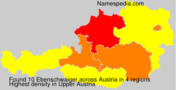 Surname Ebenschwaiger in Austria