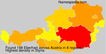 Surname Eberhart in Austria Surname Eberhart in Austria