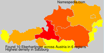 Surname Eberhartinger in Austria Surname Eberhartinger in Austria