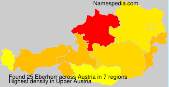Surname Eberherr in Austria Surname Eberherr in Austria