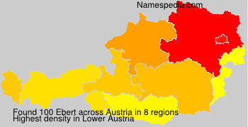 Surname Ebert in Austria Surname Ebert in Austria