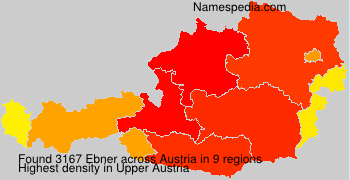 Surname Ebner in Austria Surname Ebner in Austria