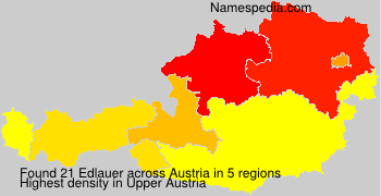 Surname Edlauer in Austria Surname Edlauer in Austria